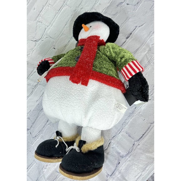Flowers Inc Balloons 20” Tall & Fat Gardening Birdhouse Standing Snowman - Picture 12 of 12
